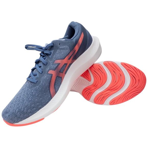 ASICS Gel Pulse 13 Running Shoes Sneakers Women's Size 9.5 Storm Blue Coral - Picture 1 of 7